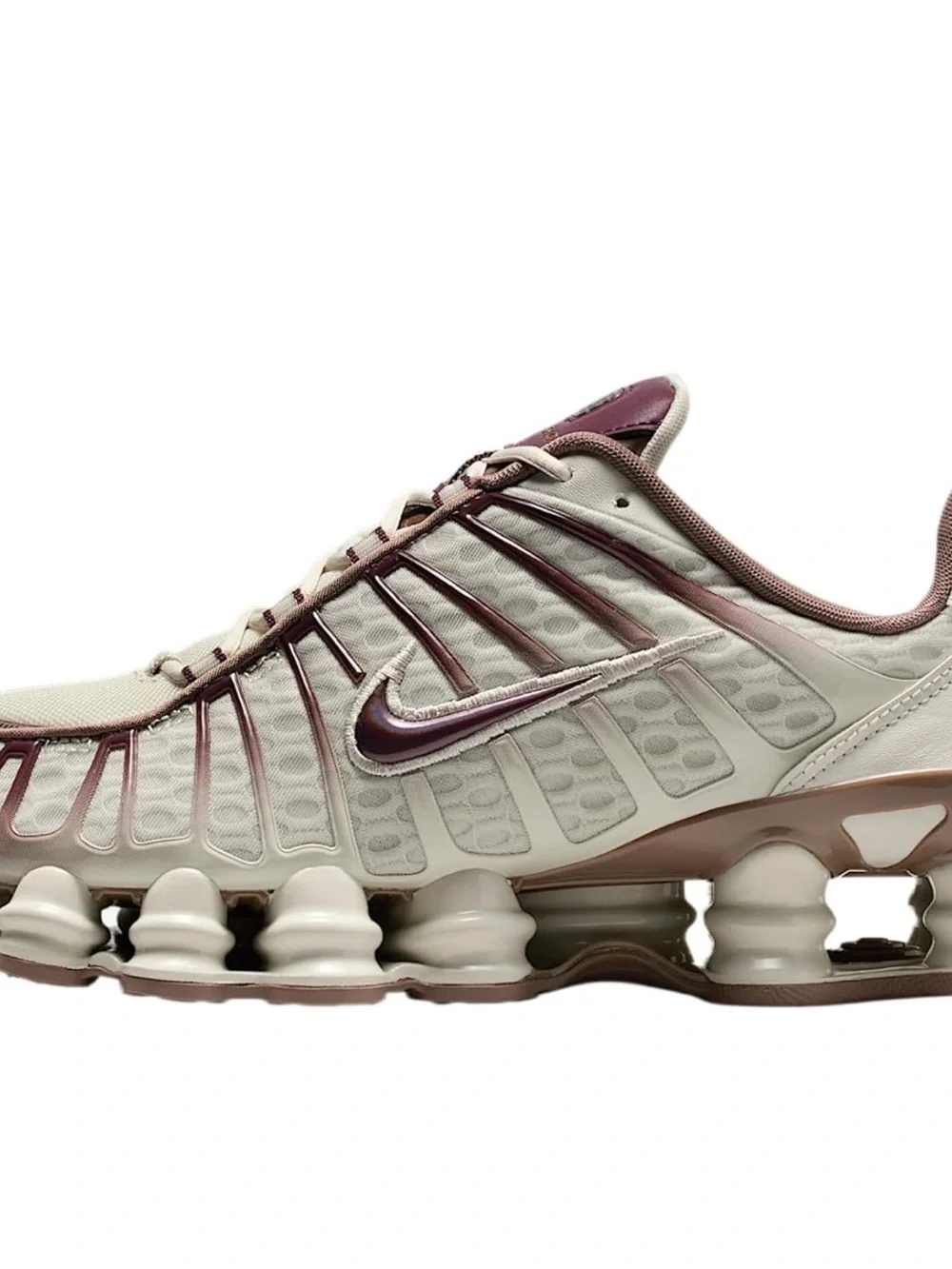 NEW Nike Women’s Shox Sneakers - Cream & Mauve Rose